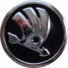 Колпачок на диски Skoda 65/60/12, черный и хром