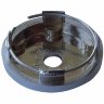Колпачок на диски Toyota 64/56/9 хром-черный конус